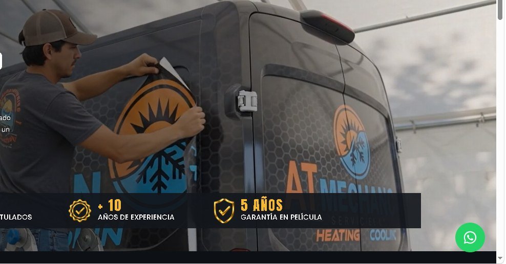 Rotulación de flota — furgoneta técnica